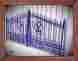 1103 Creative Iron Works Ornamental Driveway Entry Gate 11ft Wide Single Swing Steel Bed