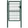 141750 Vidaxl Fence Gate Single Green 718475931126
