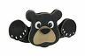 14343 De Leon Collection Adorable Wooden Peeking Black Bear 674956143434