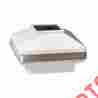 90489238315 144426 Veranda 4 In X White Vinyl Solar-powered Pyramid Fence Post Cap
