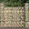 145089 Vidaxl Gabion Wall With Cover Galvanised Steel 719883607689