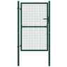145734 Vidaxl Fence Gate Steel Green 719883769004 145734 Vidaxl Fence Gate Steel Green 719883769004