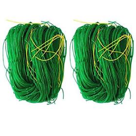 2 Pack Garden Plant Trellis Netting 6 Feet X 16.5 Heavy-duty Suppo