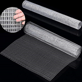 2 Sheets 1/4 Inch 13.7 X 40 Inches Galvanized Hardware Cloth Silver Welded Wire