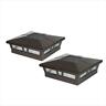 21159 Solar Deck Post Cap Lights In Led Aluminum 313107121159