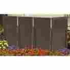 2201 Suncast Outdoor Screen 4 Panel Resin Wicker Contemporary Design Patio