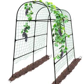 Gm-l-7ft-2-b 24 Rifny Garden Arch Trellis 7 Ft Tall For Climbing Plants Outdoor Cucumber F Gm-l-7ft-2-b 24 Rifny Garden Arch Trellis 7 Ft Tall For Climbing Plants Outdoor Cucumber F