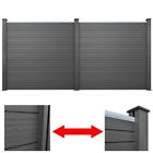 271752 Vidaxl 2 Pcs Wpc 8718475924852