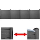 271754 Vidaxl 4 Pcs Wpc 8718475924876