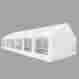 271798 Vidaxl 20 X 40 White Outdoor Gazebo Canopy Wedding Party Tent 14 Removable Walls 8718475933038