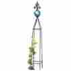33372 Collections Etc Glowing Glass Garden Obelisk 842022107561