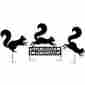 34817 Collections Etc Squirrel Crossing Silhouette Garden Stake