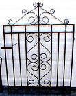 34x46 Unknown 1 Antique Wrought Cast Iron Old English Garden Gate Vtg Gauge 3 Available