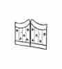 36286 Tierra Garden New Walk Bacchus Steel Arch With Gates 772911362859 36286 Tierra Garden New Walk Bacchus Steel Arch With Gates 772911362859