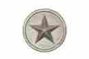 3640sn Architectural Mailboxes Aluminum Satin Nickel Star Emblem Address Numbers Plaques 832794006049