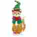 36422 Collections Etc Holiday Characters Cat Outdoor Stakes