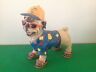 41887 Collections Etc Pug Dog Resin Statue Wearing Baseball Hat Flip