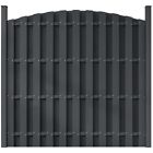 42345 Vidaxl Wpc Fence Panels 8718475976257