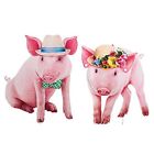 42798 Collections Etc All Dressed Up Easter Pigs Outdoor 191121107041