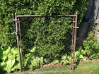 42x45 Unbranded Vintage Chain Link Fence Walk In Gate Garden Pool Latch Repurpose