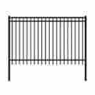4fencenice8x5 Aleko Nice Style Self Unassembled Steel Fence 8ft X 5ft Black Lot Of 4 646341976354 4fencenice8x5 Aleko Nice Style Self Unassembled Steel Fence 8ft X 5ft Black Lot Of 4 646341976354