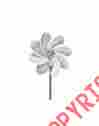51351 65029 Blomus Stainless Steel Small Curved Pinwheel Id
