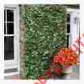 52528475 Yozos Decorative Fences Expandable Artificial Leaf Leaves Faux Ivy Privacy Fence Screen Decor Windscreen 680596574460