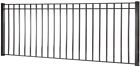 58280296 Monroe Black Steel Decorative