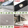 667438884741 Grey Balcony Railing Shade Fabric Deck Fence Privacy