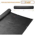 680031364762 Black Residential Commercial Privacy Deck Fence Screen Gsm