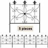 688397879074 Mixxidea Metal Garden Fence Decorative Border Rustproof Fencing