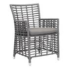 703646 Zuo Modern Wald Wide Metal Frame Stackable Outdoor 842896111121