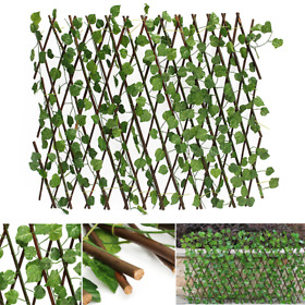 70cm Stretchable Artificial Faux Ivy Leaf Privacy Fence Screen