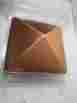 72223 07633 Hoice Caps Deckorators Victoria High Point Copper Post Cap With Treated Base 753904621115