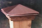 72233 Dekorators Set Of Copper Post Caps New