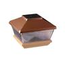 72436 Deckorators Copper Battery Led Plastic Cedar Deck Post 753904900029