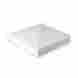 73002188 Freedom Fencing White Vinyl Fence Pyramid Post Cap 4in X Brand Set Of 10