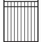 73009471 Tuffbilt Black Aluminum Straight Fence Gate