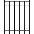 73009477 Tuffbilt Black Aluminum Straight Fence Gate
