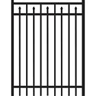 73010342 Tuffbilt Black Straight Aluminum Fence Gate