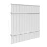 73014216 Unbranded Fence Panel Water Resistant Uv Protected White 0040933142163