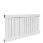 73014723 Veranda White Bryce Uv Protected Durable Vinyl Fence Panel