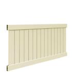 73014724 Veranda Durable Sand Uv Protected Bryce Vinyl Fence Panel