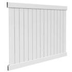 73014727 Veranda White Durable Bryce Framed Vinyl Fence Panel