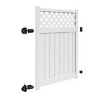 73024940 Veranda Durable White Valley Lightweight Vinyl Fence Gate