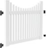 73025384 Veranda Fence Gate Water Resistant Vinyl White 0040933253845