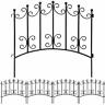 741311005598 Amagabeli Garden Home Rustproof Fencing Decorative Metal Fence