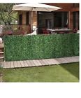 748971442572 Porpora Foot Privacy Screen Green Hedge Slats For