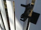 79678 Vinyl Fence Gate Latch Pad Lockable Black Powder 689213079678 79678 Vinyl Fence Gate Latch Pad Lockable Black Powder 689213079678