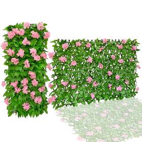 86 York 748521831320 Expandable Fence Privacy Screen Faux Ivy Decorative For Outdoor Garden Wall P
